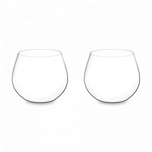 Набор из 2-х бокалов (фужеров) для белого вина CHARDONNAY, 580 мл, 9,4 см, хрусталь, серия O Wine Tumbler, RIEDEL, Австрия, Наборы бокалов для белого вина