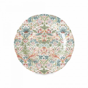 Тарелка закусочная Дрозды или Ягодные воришки, 23 cм, керамика, декор, серия Моррис и Ко, SPODE, Великобритания, SPODE (Великобритания)