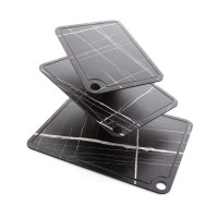 Набор из 3-х разделочных досок на подставке, мрамор Сахара Блэк, в подарочной коробке, композитный материал, серия Elegance, ComposeEat, Россия_00814750040500531836.jpg