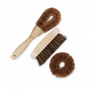 Набор из 3-х экологически чистых щеток, кокосовое волокно, бук, серия Natural Elements, KITCHEN CRAFT, Великобритания, Natural Elements KITCHEN CRAFT