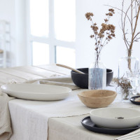 Блюдо овальное Vanilla, 22.6 х 14.9 см, керамика, кремовый, серия Pacifica, COSTA NOVA, Португалия_00815340060497067571.jpg