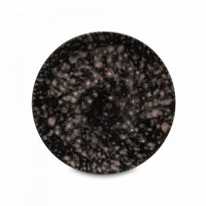 Тарелка обеденная Iris, 27.5 см, керамика, черный, коричневый, серия Roda, COSTA NOVA, Португалия, Roda COSTA NOVA