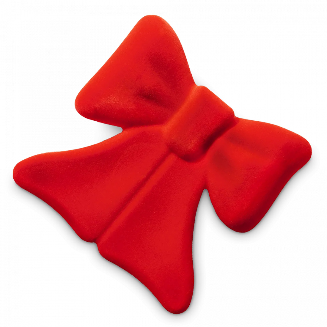 Шкатулка , 12 х 12 см, бархат, пластик, красный, серия Bow, DOIY, Испания