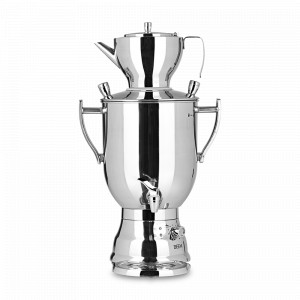 Самовар электрический 3008C, 8 л, нержавеющая сталь 18/10, стальной, BEEM, Германия, Скидка -25% на самовары BEEM