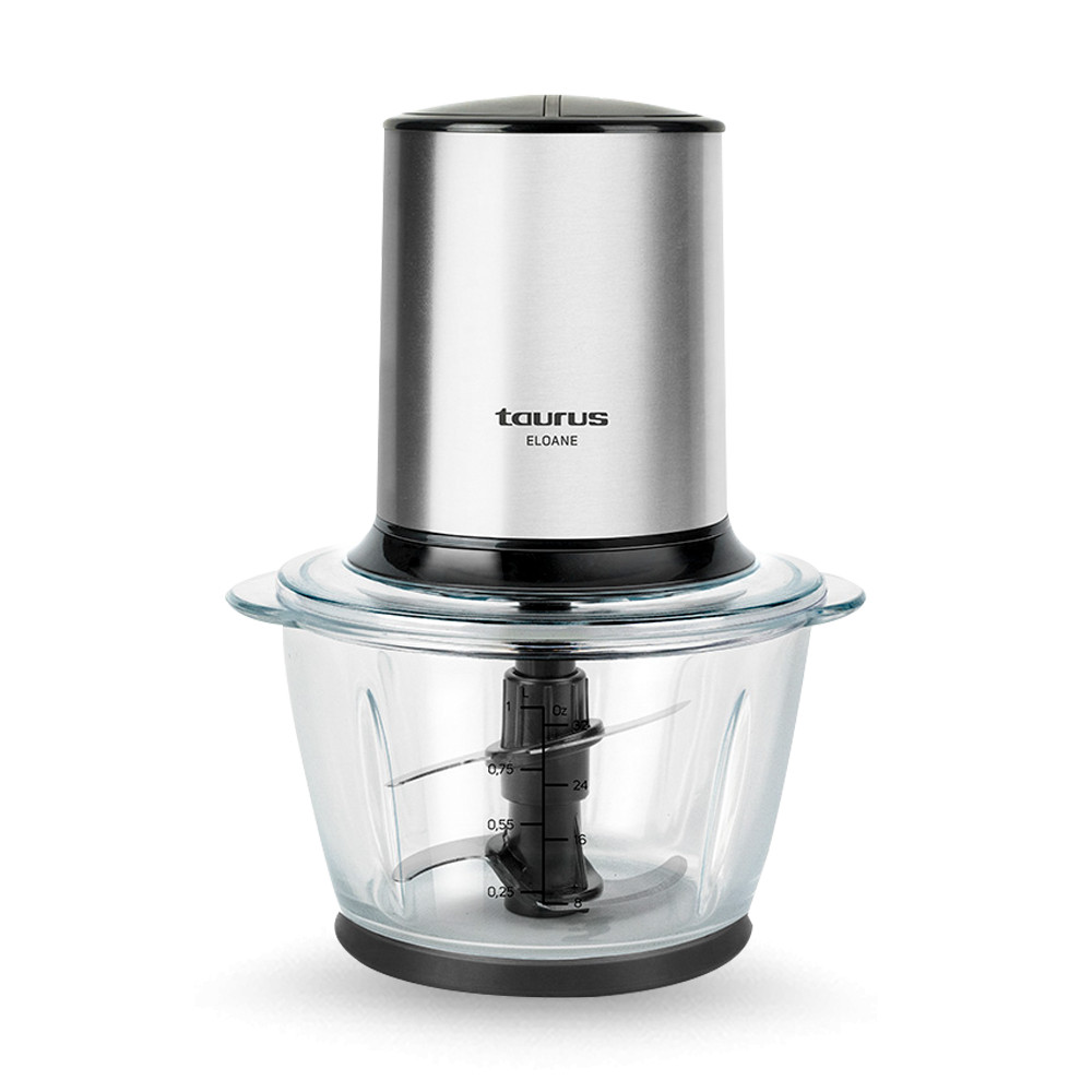 Измельчитель, 1 л, нержавеющая сталь, стекло, стальной, TAURUS, Испания