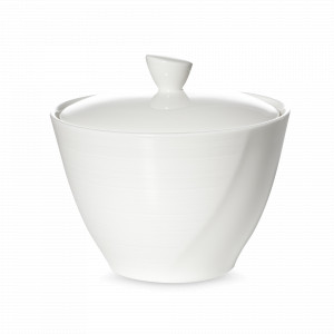 Сахарница , 340 мл, костяной фарфор, белый, серия Воздушный белый, NARUMI, Япония, NARUMI (Япония)