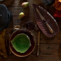 Блюдо сервировочное Tomate, 17.2 х 15 см, керамика, зеленый, серия Riviera, COSTA NOVA, Португалия_00815340045652511875.jpg