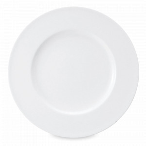 Блюдо круглое, 30 см, костяной фарфор, белый, рельеф, серия Терраса, NARUMI, Япония, NARUMI (Япония)