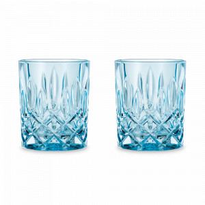 Набор из 2-х стаканов для виски, 295 мл, хрустальное стекло, голубой, серия Noblesse, NACHTMANN, Германия, Бокалы для виски