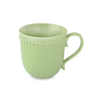 Кружка, 350 мл, фарфор, зеленый, серия Tiffany, EASY LIFE (R2S), Италия