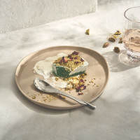 Тарелка десертная SABLE, 20 см, керамика, бежевый, серия Brume, GUY DEGRENNE, Франция_00810280037522409455.jpg