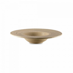 Тарелка для пасты Beige, 23 см, керамика, бежевый, серия Skalistos, LE COQ, Италия, LE COQ (Италия)