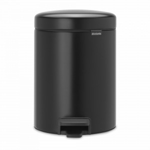 Контейнер для раздельного мусора настенный, 2 и 2 л, нержавеющая сталь, черный, серия NewIcon, BRABANTIA, Бельгия, BRABANTIA (Бельгия)