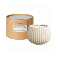 Свеча ароматическая Musk, Rose & Cedarwood, 8 см, бежевый, серия Edge, TKANO, Россия_00813870051792876330.jpg