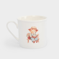 Набор детской посуды Мишки, 3 предмета, фарфор, белый, декор, серия Teddy bear, ANNA LAFARG, Китай_00822650050266795033.jpg