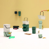 Ведро для мусора Stackable, 20 л, пластик, светло-серый, серия SORT GO, BRABANTIA, Бельгия_00812680044705083881.jpg