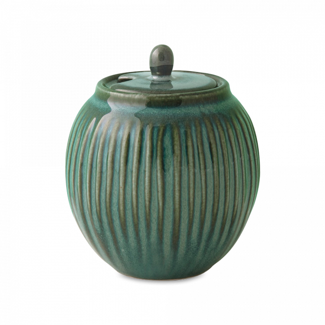 Сахарница, 250 мл, фарфор, зеленый, серия Gallery, EASY LIFE (R2S), Италия