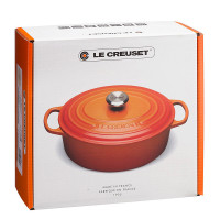 Чугунная эмалированная утятница овальная, 4,1 л, 27 см, красный, LE CREUSET, Франция_00797450035049554607.jpg