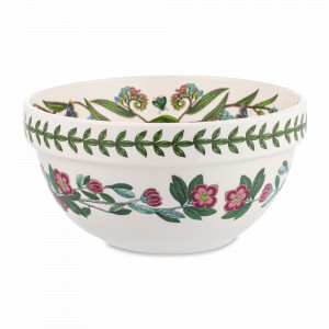 Салатник «Цикламен», 17.5 см, фаянс, белый, декор, серия Botanic Garden, PORTMEIRION, Великобритания, PORTMEIRION (Великобритания)