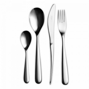 Набор столовых приборов на 6 персон, 24 предмета, стальной, серия Century, HERDMAR, Португалия, Наборы столовых приборов 24 предмета