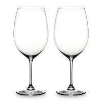 Набор из 2-х бокалов (фужеров) для красного вина Cabernet Sauvignon / Merlot, 610 мл, 22,5 см, хрусталь, серия Vinum, RIEDEL, Австрия