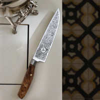 Нож кухонный, поварской, 20 см,  коллекционный, ручная работа, эксклюзивный дизайн, лимитированный выпуск, серия Amici 1814, WUESTHOF, Германия_00816860064209755540.jpg