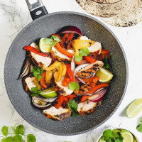 Вок, 28 см, литой алюминий, черный, серия MasterClass, KITCHEN CRAFT, Великобритания_00808820049366161754.jpg