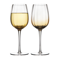 Набор из 2-х бокалов для белого вина Amber, 360 мл, 20.9 см, стекло, желтый, серия Gemma, LIBERTY JONES, Россия_00814630036647108498.jpg