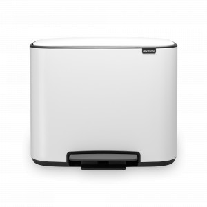 Контейнер для мусора с педалью, 36 л, нержавеющая сталь, белый, серия BO PEDAL BIN, BRABANTIA, Бельгия, BRABANTIA (Бельгия)