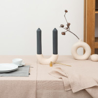 Свеча декоративная, 25.5 см, графитовый, серия Edge, TKANO, Россия_00810420044939683637.jpg