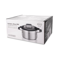 Кастрюля низкая с крышкой, диаметр 24 см, нержавеющая сталь 18/10, серия Silence PRO, ROESLE, Германия_00814420064202969733.jpg