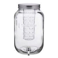 Диспенсер для напитков, 7.5 л, стекло, металл, прозрачный, серия Home Made, KITCHEN CRAFT, Великобритания