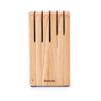 Подставка для 5- ти ножей, 22 х 12 х 10 см, дерево бук, серия Profile New, BRABANTIA, Бельгия_00802910050749855015.jpg