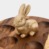 Блюдо пасхальное Кролик, 15 см, 6 ячеек, дерево, серия Easter, ANNA LAFARG, Китай_00822580082015817847.jpg
