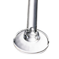 Подсвечник Ранняя Пташка, 26 см, стекло, прозрачный, Rasteli, Бельгия_00812030037967853880.jpg