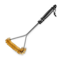 Щетка для чистки гриля BBQ, 35 см, нержавеющая сталь, пластик, GEFU, Германия