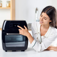 Аэрофритюрница , 12 л, нержавеющая сталь, пластик, черный, BLACK+DECKER, США_00813100046769137635.jpg