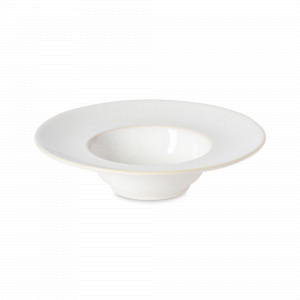 Тарелка для пасты Branca, 27.6 см, керамика, белый, бежевый, серия Roda, COSTA NOVA, Португалия, Тарелки для пасты