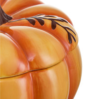 Блюдо с крышкой 3D «Тыковка», 20 х 15 см, керамика, декор, серия Осенние дары, DECOR DE TABLE, Россия_00818470056348096036.jpg