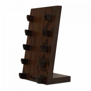 Подставка для 5-ти ножей HKS0205OB, материал: дерево дуб, WOODINHOME, Россия, Подставки под ножи