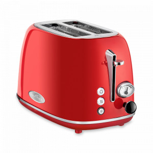 Тостер , нержавеющая сталь, красный, PROFI COOK, Германия, PROFI COOK (Германия)