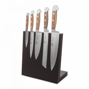 Набор из 5-ти кухонных ножей на подставке, серия Alpha Fasseiche, GUDE, Германия, GUDE (Германия)