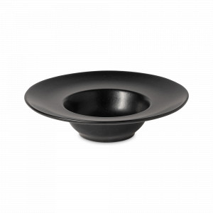 Тарелка для пасты Black, 27.6 см, керамика, черный, серия Roda, COSTA NOVA, Португалия, Тарелки для пасты