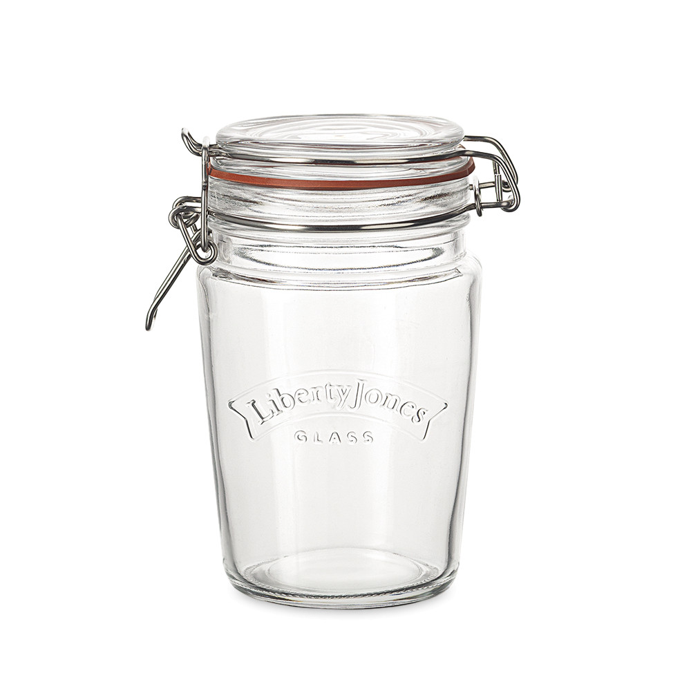 Банка для хранения, 14 см, 500 мл, стекло, сталь, серия Maison Jar, LIBERTY JONES, Китай