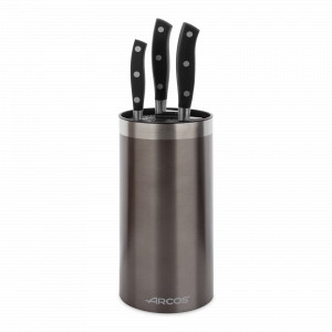 Набор кухонных ножей &quot;поварская тройка&quot;, в универсальной подставке, серия Riviera, ARCOS, Испания, Набор ножей упаковка