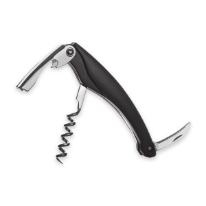 Штопор официанта двухшарнирный, размер: 19 х 8,4 см, материал: нержавеющая сталь, пластик, VACU VIN, Нидерланды, Штопоры