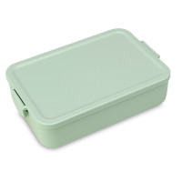 Ланч-бокс Bento большой, 25.5 х 16.7 см, пластик, мятный, серия Make & Take, BRABANTIA, Бельгия
