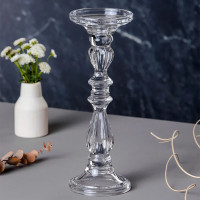 Подсвечник , 28.5 см, стекло, серия Provance, DECOR DE TABLE, Россия_00817590061055875485.jpg