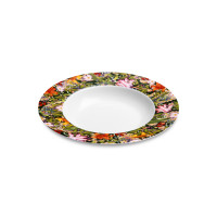 Тарелка суповая, 23 см, фарфор, белый, декор, серия Майя, MIX&MATCH HOME, Китай_00816940064591935859.jpg