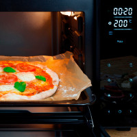 Печь - мини, 32 л, нержавеющая сталь, пластик, черный, CASO, Германия_00813140064581453042.jpg